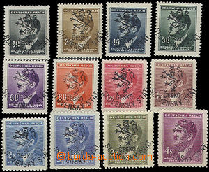 49545 - 1945 Budějovice   overprint Lion and CZECH REPUBLIC/ SLOVAK