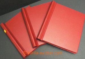 49579 -  3 pcs of spring folders (firm Abria?) on/for sheets with si