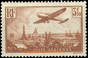 49676 - 1936 Mi.310 Airmail, 3.50F, catalogue 100€