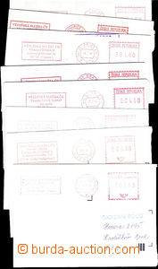 49697 - 1996-99 Prison - comp. 10 pcs of envelopes with meter stmp p