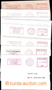49699 - 1996-9 Prison - comp. 10 pcs of envelopes with meter stmp pr