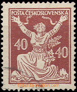 49955 - 1920 Pof.154A, type II., pos. 96 from joined types, comb per