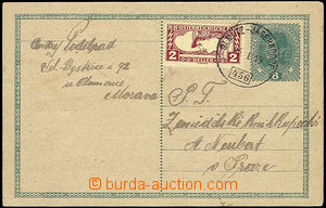 50073 - 1919 dofr. rakouská celina 8h Karel s překrásným otiskem