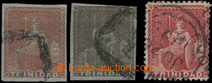 50222 - 1851-59 comp. 3 pcs of stamp. Mi.2xa, 2xb, 11A, c.v.. 220€