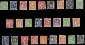 50234 - 1920 Child's post,  selection of 26 pcs of miniaturních sta