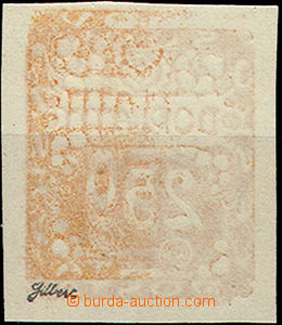 50285 - 1919 Pof.DL10, Ornament,  value 250h with partial sheet offs