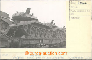 50563 - 1943 příjezd tanků pro čs. samostatnou obrněnou brigád