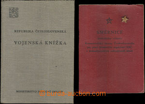 50571 - 1951 Vojenská knížka vystavená v roce 1951 OVS Jaroměř