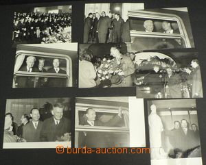 50667 - 1968 comp. 9 pcs of photos in relation to person Alexandera 