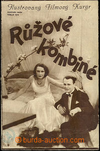 50677 - 1932 illustrated film kurýr No. 104, Růžové kombiné, ko