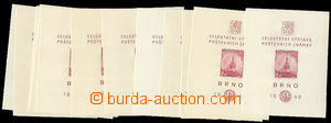 51173 - 1946 Pof.A437 miniature sheet BRNO 1946, complete set 14 pcs