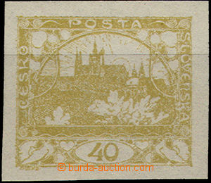 51481 - 1920 Pof.170N without added print, plate variety 40/1 flag o