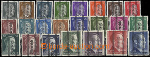 51699 - 1945 Mi.674-696, kat. 325€
