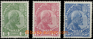 51718 - 1912 Mi.1-3, catalogue 150€