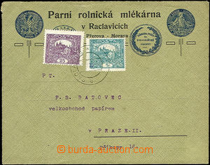 52498 - 1920 firemní dopis Parní rolnické mlékárny v Raclavicí