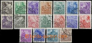 55167 - 1953 Mi.362-379 Pětiletka, good quality, c.v.. 110€