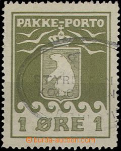 55236 - 1915 GREENLAND  Mi.4 parcel, light postmark, well preserved,