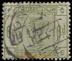 55243 - 1884 Mi.79, double postal imprint, overlapping, good conditi