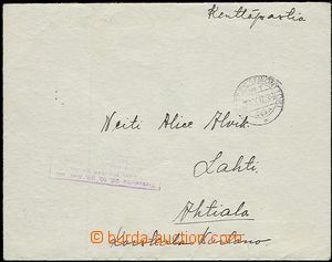 55453 - 1939 dopis přepravený polní poštou do Lahti, DR Kenttapo