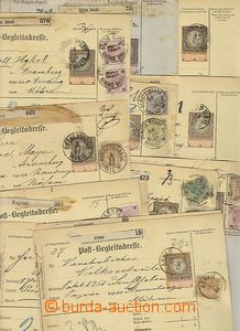 55724 - 1891-94 comp. 14 pcs of parcel cards with imprinted stamps 5