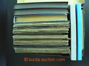 55972 -  2 pcs of 12-sheet stockbooks A4 (1x as new), 1 pcs of 12lis
