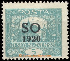 56116 -  Pof.SO3C, 5h blue-green, comb perforation 11¾;, bar su