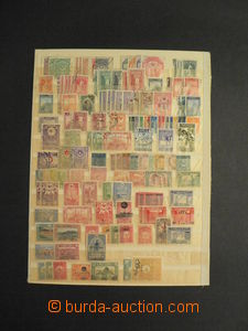 56573 - 1890-1930 TURKEY  sestava zn. na 1 výmětovém listu