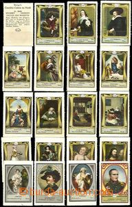 56731 - 1910? World painting, issue Stengel, selection of 36 pcs of