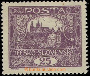56829 -  Pof.11A, 25h violet, spiral type II and short bar, pos. 92,