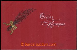 57062 - 1906 Old Nick - Gruss vom Krampus, red face without Old Nick