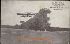 57250 - 1913 ČIHÁK, take-off aircraft on/for Pardubice airport; Us