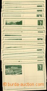 57347 - 1928 CDV39/1-18  Jubilejní obrazové, kompl. série 18ks, n