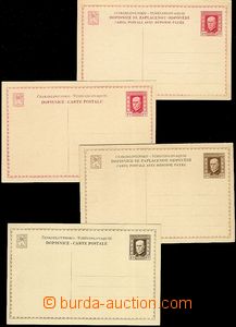 57351 - 1926 CDV33B + 34 + 35 + 36  T. G. Masaryk, comp. 4 pcs of si