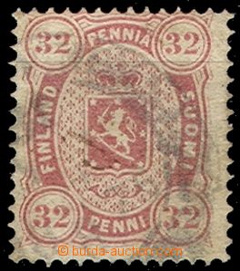 57610 - 1875 Mi.11, postage stamp 32p., owner mark on the back side,