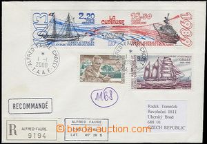 57629 - 2000 Reg letter with with motive of Ships Mi.252-3 strip wit