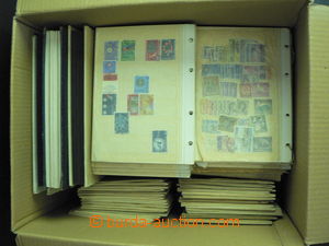58036 - 1910-80 WW  sestava známek z celého světa v 5 zásobníc