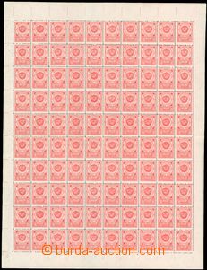 58129 - 1918 doplatní známka vydaná pro exilovou vládu v Paří