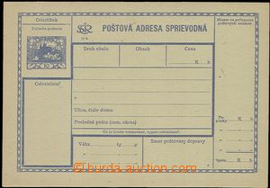 58199 - 1919 CPP1C Postal dispatch-note, Slovak version, hladší pa