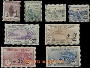 58307 - 1922 Mi.144-51, kat. 190€