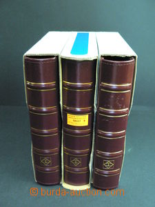 58337 -  3 pcs of stockbooks Leuchtturm (spiral in/at leatherette bi