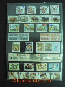 58534 - 1984-90 GREAT BRITAIN  comp. of 7 year stamps from 80. years