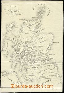 58571 - 1800 map Scotland, format A4, folds