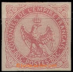 58669 - 1859 COLONIES  Mi.6, dobrý střih, zk. Köhler a Pofis 