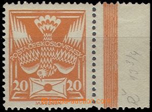 58967 - 1920 Pof.148B with R margin, lightly hinged in margin and sm