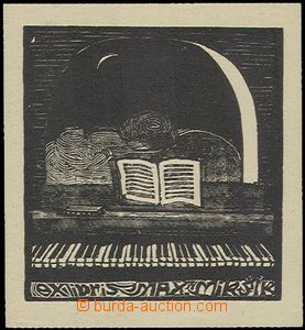 59321 - 1910 VÁCHAL Joseph (1884–1969): exlibris Max. Mikšík, 7