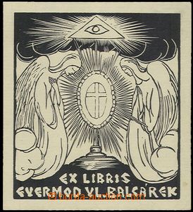59331 - 1912 VÁCHAL Josef (1884–1969): exlibris Evermod Vl. Balc