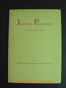 59346 - 1928 Aleš: Jaroslav Provazník, choice from his product, Po