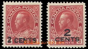 59462 - 1926 Mi.116-17 overprint  2c/3c, c.v.. 77€