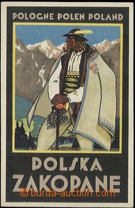 59671 - 1930 Zakopane - promotional Ppc podporující traveller's ac