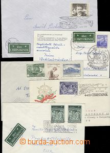 59692 - 1955-75 comp. 5 pcs of entires with stamps cancelled commemo